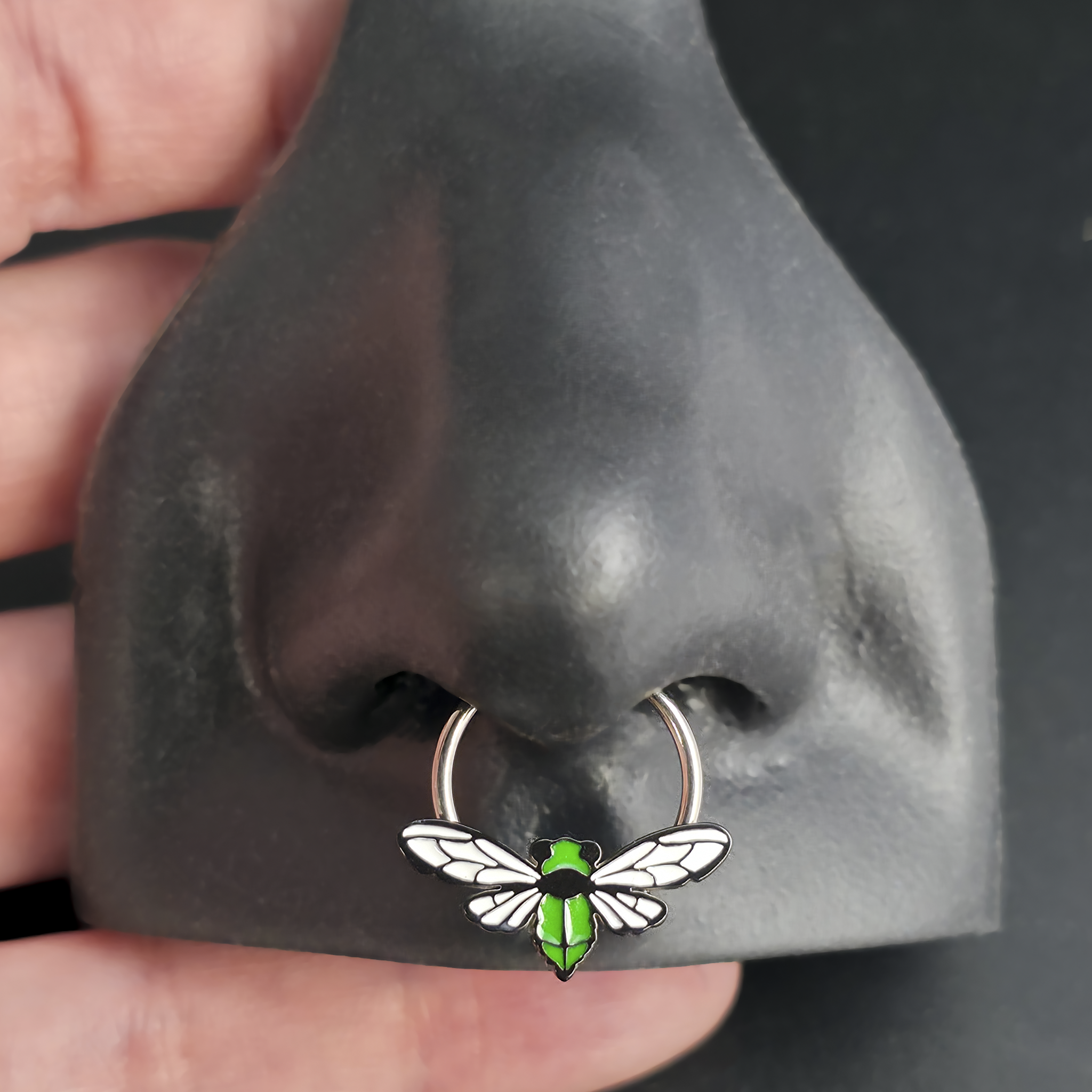 Cicada Septum + Daith Ring