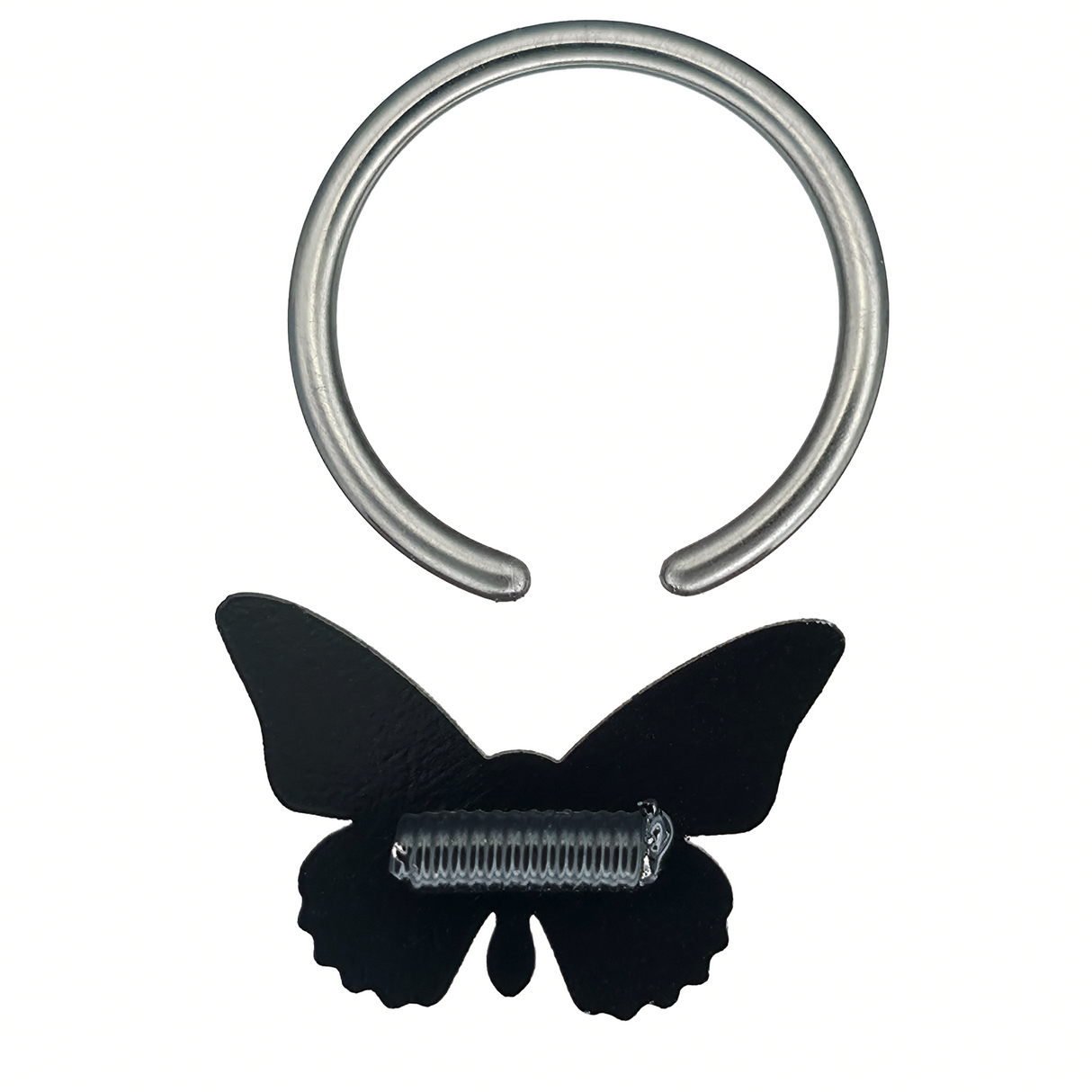 Skull Butterfly Septum + Daith Ring