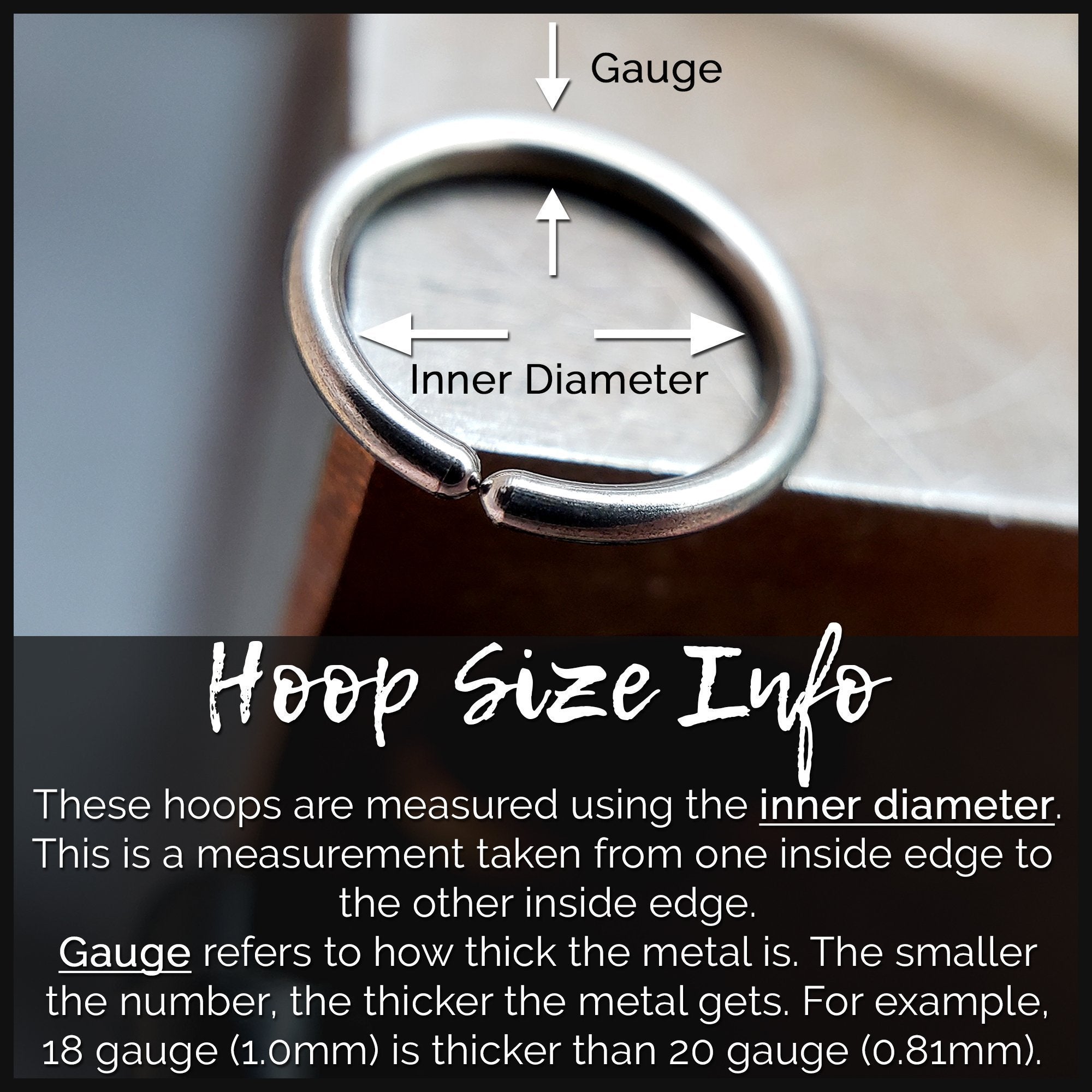 Jewel Ombré Beaded Nose Ring Hoop - Metal Lotus