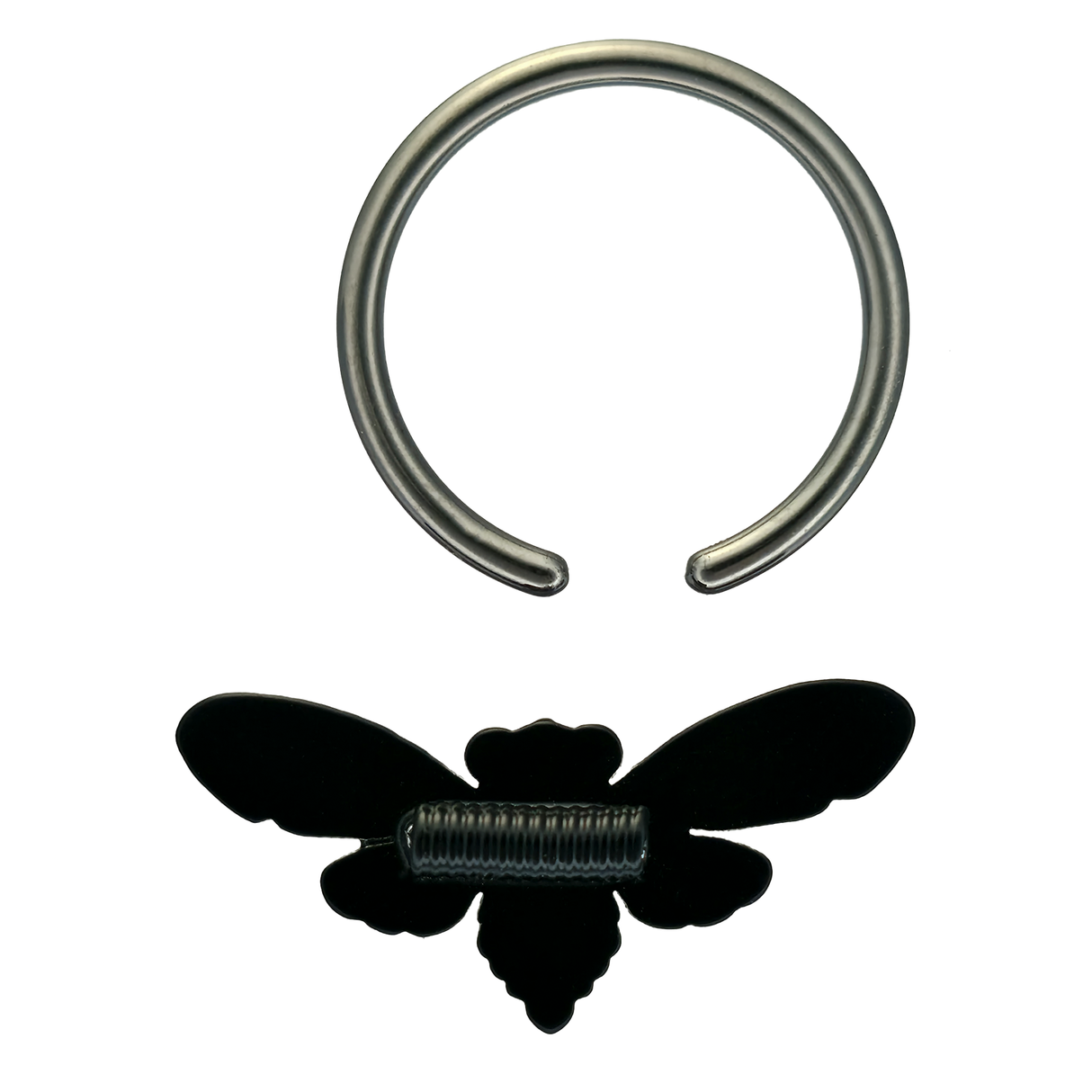 Cicada Captive Bead Ring