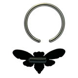 Cicada Captive Bead Ring