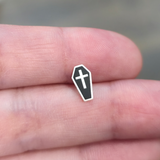 Coffin Nose Stud + Earring