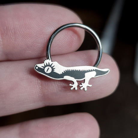 crested gecko captive bead ring