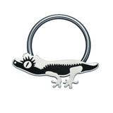 crested gecko septum ring
