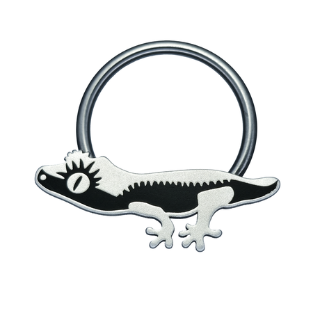 crested gecko septum ring