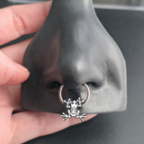 Skeleton Frog Septum + Daith Ring