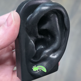 Glow in the Dark Axolotl Nose Stud + Earring