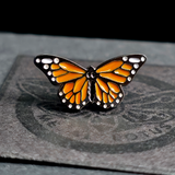 monarch butterfly nose stud