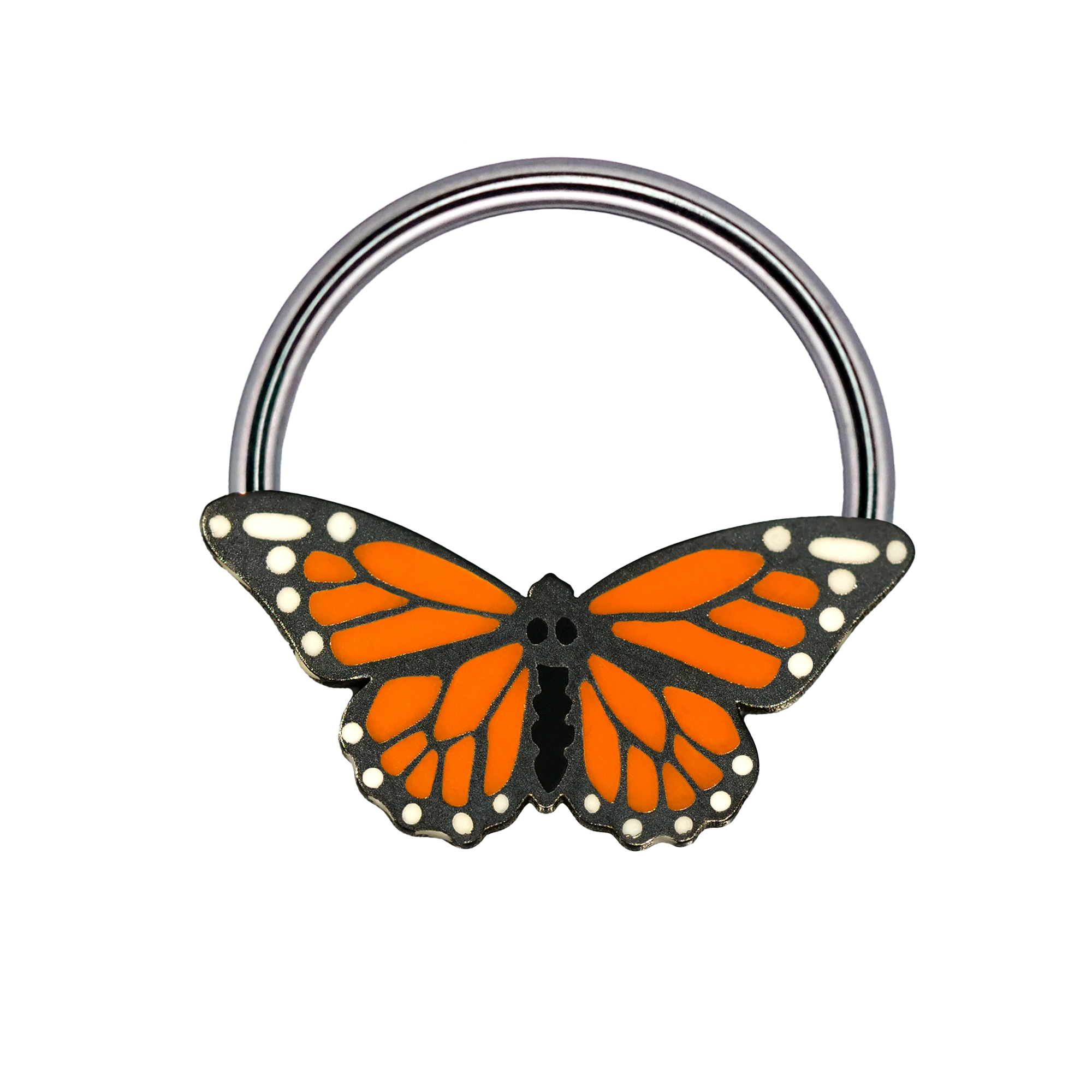 monarch butterfly septum ring