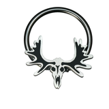 moose skull septum ring