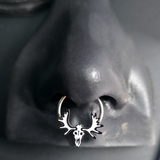 moose skull septum ring