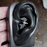 moose skull daith earring
