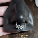 bat skeleton septum ring