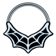 spiderweb captive bead ring