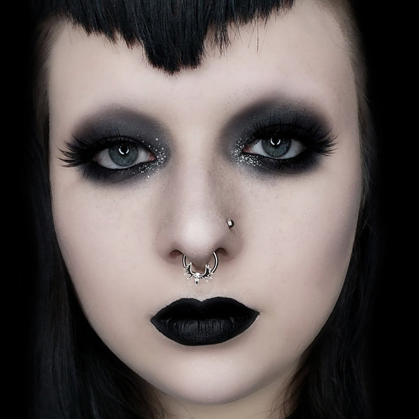 Moose Skull Septum + Daith Ring - Metal Lotus